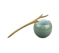 Pince à cheveux rétro en bois de santal sculpté chinois antique - Baguettes à cheveux - Accessoire de costumade (bois de cerf 1)