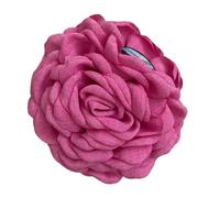 Pince à cheveux Rose 3D, pince à cheveux doux, ornement mignon, griffe d ' ornementation