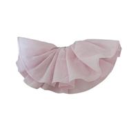 Pince à cheveux sophistiquée en tissu noir avec double couche chouchou accessoire de coiffure adapté à diverses occasions