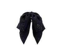 Pince à cheveux souple légère avec nœuds - Prise en main sûre - Élégant - Pour femme et adolescente - Confortable à porter - Clip en tissu pratique pour une longue durée