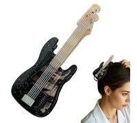 Pince à cheveux - Support de cheveux élégant, pince à antidérapante élégante avec un design en forme de violon pour les coiffures des femmes | Accessoires pour à en queue de coch