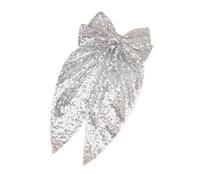 Pince à cheveux surdimensionnée à paillettes avec nœud papillon brillant pour enterrement de vie de jeune fille fête princesse bijoux de cheveux coiffe
