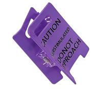Pince à cheveux surstimulée, accessoires de mode humoristiques antidérapants avec panneau « Do Not Approach » pour cheveux épais, fins et longs, femmes, filles, étudiants, collègues, amis