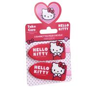 Pince Ã cheveux Take Care Hello Kitty (x2) Rouge TU