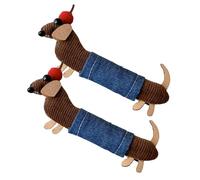 Pince à cheveux teckel, pince à cheveux teckel - Ensemble de 2 barrettes à poils de chien | Jolie pince à frange latérale, adorable pince à griffes de chien élégante de 10 cm pour femmes adolescentes