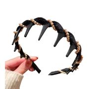 Pince à cheveux tendance avec strass - Accessoire de cheveux confortable pour les danses de mariée, les fêtes, les soirées - Accessoires étincelants pour femme