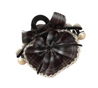 Pince à cheveux tendance coréenne britannique - Longueur : 12,5 cm - Peut bien tenir les cheveux sans tirer ou attraper l'épingle à cheveux élégante
