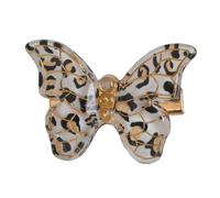 Pince à cheveux tendance léopard avec nœud papillon - Multicolore - Convient pour les femmes à la mode