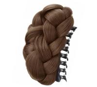 Pince à cheveux torsadée en fibre synthétique pour femme avec un aspect naturel pour une coiffure rapide