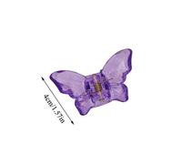 Pince À Cheveux Transparente En Acétate Acrylique Papillon, Couleur Unie, Minimaliste, Accessoires Pour Femmes, Épingle À Cheveux Tendance Coréenne, Nouvelle Collection 2020