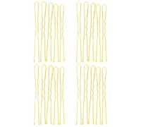 Pince à Cheveux U en Acier Doré 200 Pièces pour Chignons Femme | Insertion et Retrait Faciles, Maintien Sûr des Cheveux Épais, Usage Maison ou Professionnel, Finition Dorée