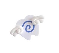 Pince à cheveux unique en forme d'aile d'ange décorative en acrylique pour les amoureux de la mode