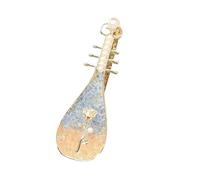 Pince à cheveux unique instrument chinois avec perles artificielles Rose Han Costume Cheveux Décors Bill Clip pour un usage quotidien
