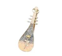 Pince à cheveux unique instrument chinois avec perles artificielles Rose Han Costume Cheveux Décors Bill Clip pour un usage quotidien