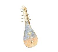 Pince à cheveux unique instrument chinois avec perles artificielles Rose Han Costume Cheveux Décors Bill Clip pour un usage quotidien