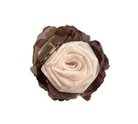 Pince à cheveux vintage en forme de fleur en maille réglable antidérapante pour mariages et occasions spéciales Pratique Tulle Pince à cheveux