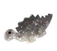 Pince à cheveuxdinosaure - pince acrylique créative, accessoire coiffure | design diplodocus stegosaurus ptérosaure tyrannosaure ankylosaure, taille 7x5,5cm 10x4,5cm, matériau acrylique résistant, él