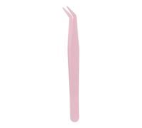 Pince à cils incurvée volume - Pince d'extension de cils | Pince à épiler pour les yeux résistante à la rouille - Pince d'extension de cils durable avec pointe incurvée pour le look d'un faux cils