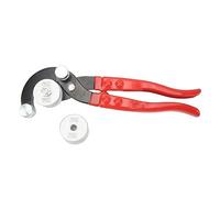 Pince à cintrer les tubes, plieuse manuelle pour conduites de frein, compatible avec des tuyaux en laiton, en acier et en aluminium de 5/16 po, 3/8 po, 3/16 po et 1/4 po ; rouleau