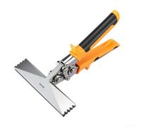 Pince à cintrer manuelle avec poignée ergonomique et échelle de 35,6 cm pour travaux de tôle, travaux de toiture CVC, outil à mâchoire droite pour acier galvanisé (15,2 cm)