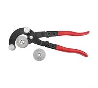 Pince à cintrer manuelle pour lignes de frein 5/16 3/8 3/16 1/4 pouces avec roue de presse à double calibre, compatible avec aluminium, acier et B