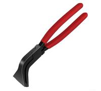 Pince à cintrer professionnelle avec angle de mâchoire de 45 degrés et poignées antidérapantes, outil en acier au carbone pour précision pour travaux de tôle dans les projets de toiture et de métal