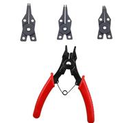 Pince à circlip 4 en 1 avec anneaux de retenue pour enlever l'installation d'extracteur, anneaux de verrouillage, arbres automobiles