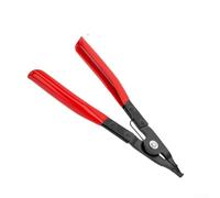 Pince à circlips avec tête plate pour bague de transmission, poignée revêtue de caoutchouc et aide à ressort conçue pour les professionnels de la réparation automobile