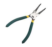 Pince à circlips avec têtes coudées et droites 17,8 cm Modèle B | Acier au carbone robuste, pointes droites courbées interchangeables, retrait des anneaux à ressort, utilisation