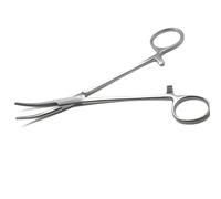 Pince a Clamper 12.5cm - Courbe/Droite - Griffe Pince a Clamper pour artisans,pêcheurs,choit(Courbe)