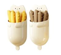 Pince à copeaux - Scelleuse de ou de collation - Gadget de cuisine | Pinces magnétiques en forme de chat mignon | Pour un usage quotidien au bureau, à l'école, au dortoir, à l'appartement, au