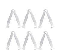 Pince à Cordon Jetable pour Vêlage, Lot Plastique Blanc pour Bétail