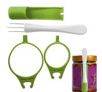 Pince À Cornichons En Acier Inoxydable - Fourchette À Dessert Pratique Pour Cuisine, Accessoire Léger De Prélèvement Pour Maison, Restaurant, Camping, Pique-nique