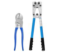 Pince à cosse sertie à froid, pince à sertir manuelle, pince de câblage à cosses nues, coupe-câble HX-50B LK-60A (LK-60A)