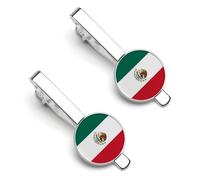 Pince À Cravate Classique Pour Homme Motif Drapeau Des États-Unis Et Du Mexique Idéale Pour Les Affaires Les Anniversaires Mariages Et La Vie Quotidienne