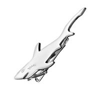 Pince À Cravate - Métal Fantaisie Requin Antidérapant | Clips de cravate pour hommes, accessoire de mode,Pour Homme Mari Papa Mariage Bureau Anniversaire Rendez-Vous Port Usage
