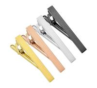 Pince à cravate Pince à cravate 4 pièces for hommes, barre for skiny | Ensemble d'épingles à cravate for travailler 2 pouces