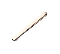 Pince à Cravate Pinces à cravate simples en métal for hommes, accessoires de bijoux de fête for hommes, for affaires quotidiennes, cérémonie de mariage(Pink Gold)