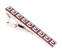 Pince à cravate pour homme, design simple et coloré en métal, épingle à cravate argentée et dorée, accessoire de costume d'affaires, boucle à clip antidérapante