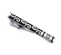 Pince à cravate pour homme, design simple et coloré en métal, épingle à cravate argentée et dorée, accessoire de costume d'affaires, boucle à clip antidérapante
