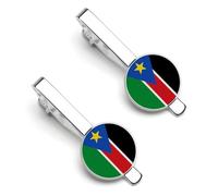 Pince À Cravate Pour Homme Motif Drapeau National De La République Du Soudan Du Sud Épingle À Cravate Classique Pour Homme Les Affaires Les Anniversaires Mariages Et La Vie Quotidienne