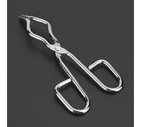 Pince à creuset,Robuste en acier inoxydable,Tongs scientifiques 200 mm,for étudiants, laboratoires scolaires et expériences domestiques