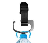 Pince à crochet de guidon, crochets de guidon de moto Clip de suspension | Pince Crochets de suspension pour casque de moto, organisateur de volant, cintre poly Noir