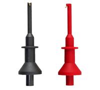Pince à crochet flexible - Pince de préhension pour crochet de sonde IC, sonde de test de jumper conçue pour la précision du test | Accessoire multimètre, grand crochet à ressort pour la mesure des