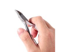 Pince à cuticules, outil de manucure professionnel en acier inoxydable pour les peaux mortes, les sillons de l'ongle, les ongles durs, la leuconychie et les ongles épais