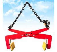 Pince À Décaler Pallet Puller Clamp, Acier Allié, Acier Au Manganèse, Support De Trottoir 325-10000 Kg, Support De Pierre De 12-127cm Pour Soulever Et Transporter(26in)