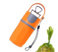 Pince à déchets pour animaux de compagnie - Outil d'hygiène pour le nettoyage des chiens - Mécanisme de prise à six griffes - Distributeur de sacs pratique - Accessoire pour les promenades en