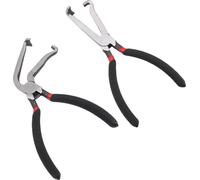Pince à déconnecter électrique coudée à tête droite Pince à bougie pour bougies d'allumage Tuyaux d'alimentation sans broche de connexion Outil d'extraction
