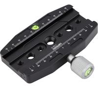 Pince à dégagement rapide de 110 mm,pinces de fixation pour appareil photo compatible avec plaque QR Arca Swiss pour trépied,rotule et tête de monopode