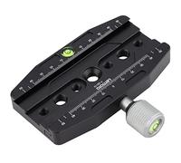 Pince à dégagement rapide de 110 mm, pinces de fixation pour appareil photo compatible avec plaque QR Arca Swiss pour trépied, rotule et tête de monopode